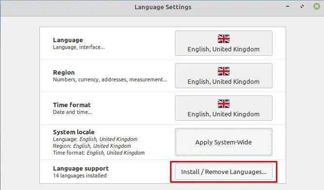 Linux Mint&nbsp;: Comment ajouter ou supprimer des modules linguistiques
