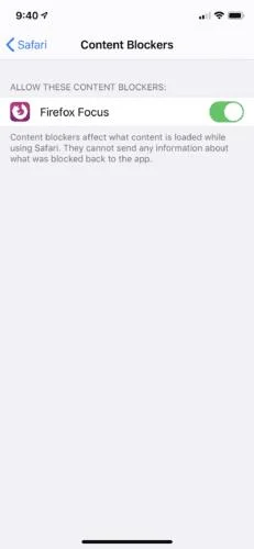 FirefoxFocusをデフォルトのWebブラウザとして設定する方法