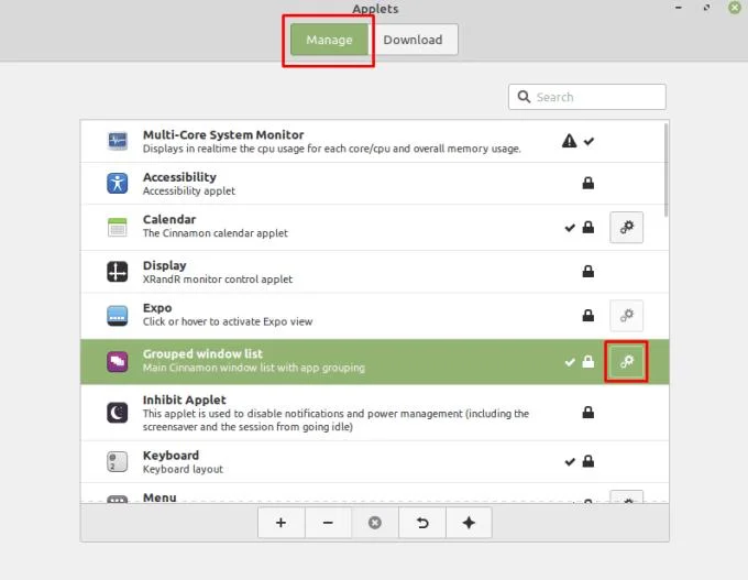 Linux Mint&nbsp;: Comment configurer l'applet de liste de fenêtres