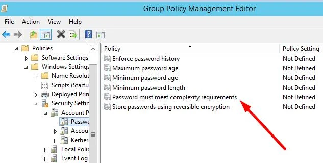 Windows 10: Usuń wymagania dotyczące złożoności hasła