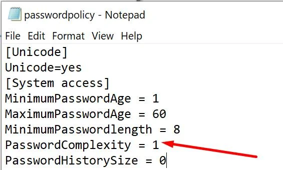 Windows 10: Usuń wymagania dotyczące złożoności hasła
