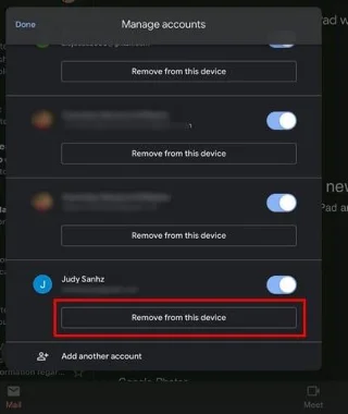 iPadOS 14.1 –Gmailアカウントを追加または削除する方法
