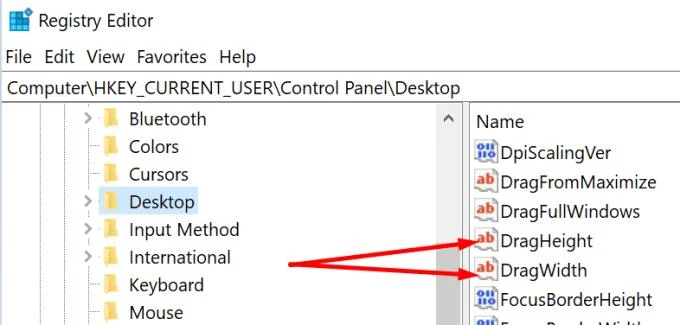 Windows 10: Cómo deshabilitar la función de arrastrar y soltar