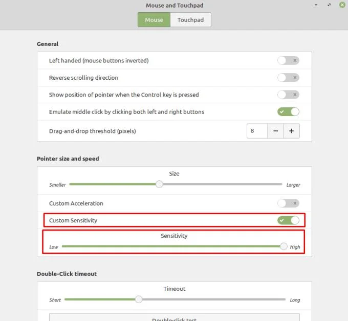 Linux Mint&nbsp;: Comment ajuster la sensibilité de la souris