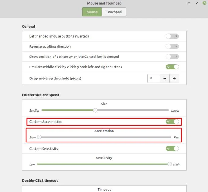 Linux Mint&nbsp;: Comment ajuster la sensibilité de la souris