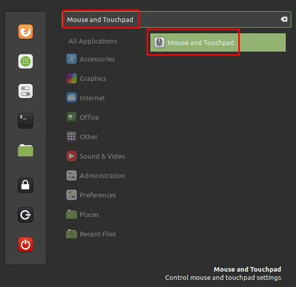 Linux Mint: de handigheid van een muis veranderen