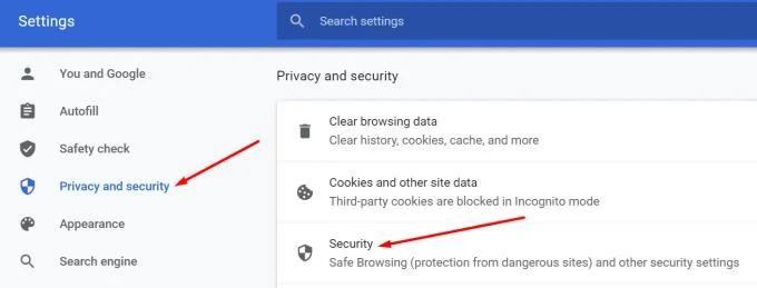 このファイルは危険であるため、Chromeでブロックされています
