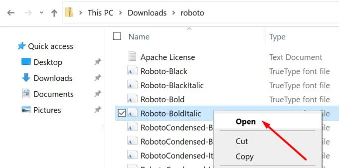 Windows 10: Jak zainstalować czcionki TrueType