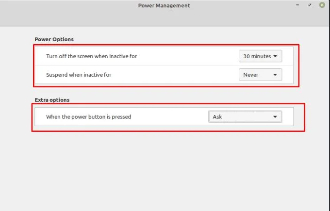 Linux Mint&nbsp;: Comment configurer les options de gestion de l'alimentation