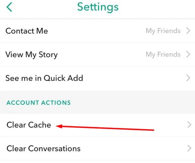 Correção de falha de envio de mensagem no Snapchat
