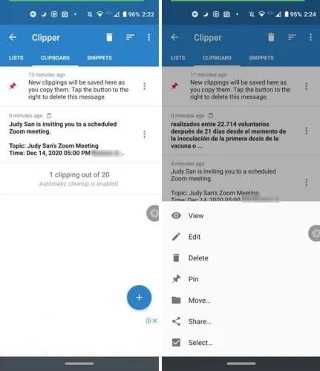 Android 10: toegang tot en beheer van uw Android-klembord