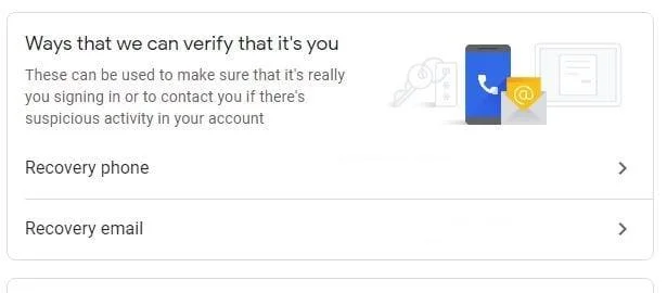 電話番号でGmailアカウントを回復する方法