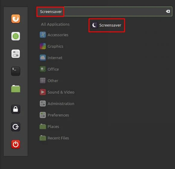 Linux Mint: de klok en een afwezigheidsbericht op het vergrendelscherm weergeven