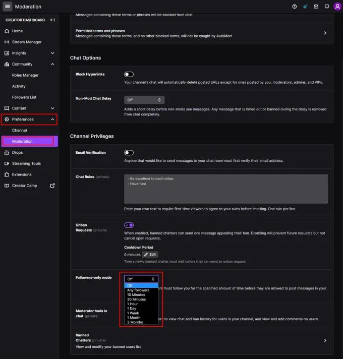 Twitch.tv: Jak ograniczyć czat do trybu tylko dla obserwujących?