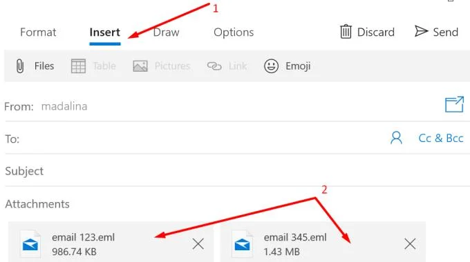 Outlook: 한 번에 여러 이메일을 전달하는 방법