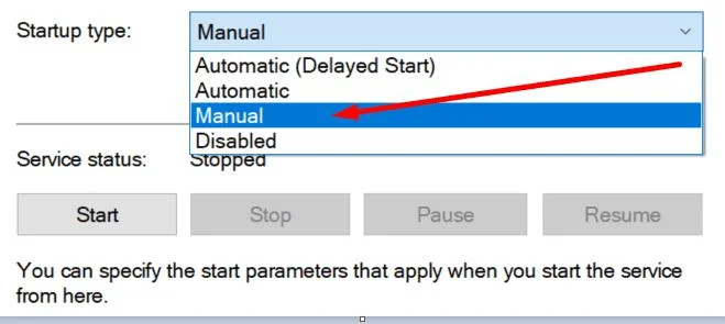 NVIDIA 서비스 속성 변경하기