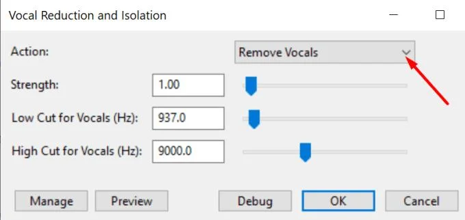 Audacity：如何去除人聲