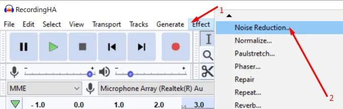 Audacity：如何去除人聲