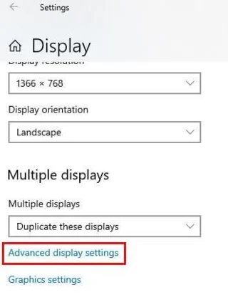 Windows 10: Thay đổi nhanh tốc độ làm mới của màn hình