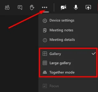 Microsoft Teams：会議で全員を見る方法