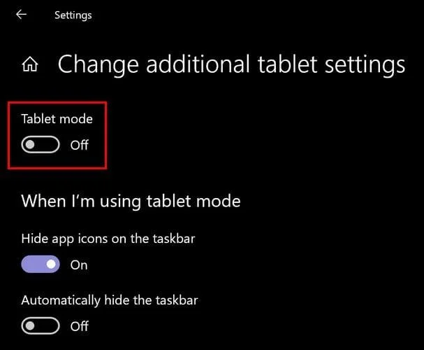 Windows 10: Cómo activar o desactivar el modo tableta