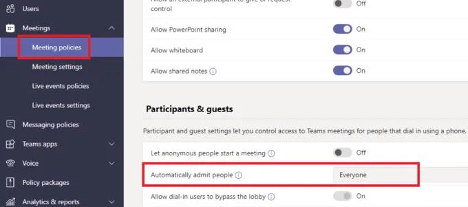 Microsoft Teamsの修正：ユーザーがロビーで立ち往生