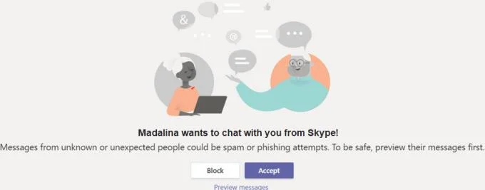 Microsoft Teams：Skypeユーザーに接続する方法