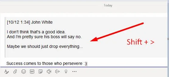 Microsoft Teams: Jak zacytować wiadomość
