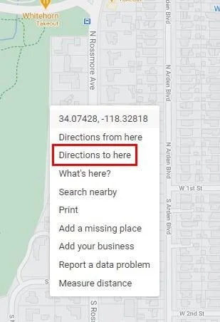 Google 地圖：如何放置圖釘