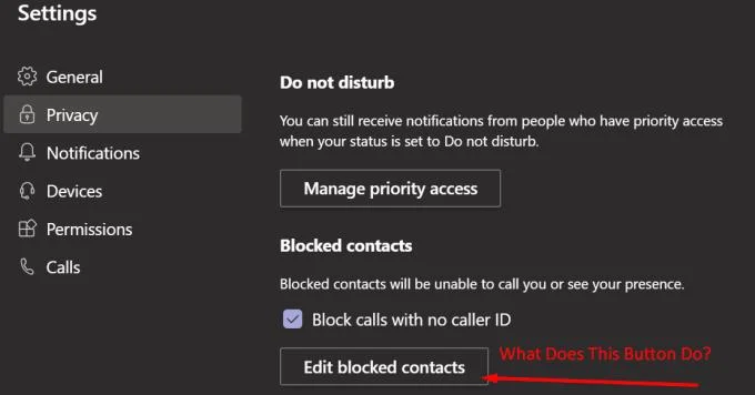 Microsoft Teams：誰かをブロックする方法