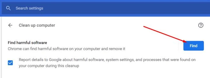 Google Chrome: brak pliku do pobrania