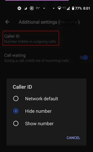 Android: jak uczynić swój numer prywatnym czy nie