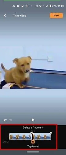 Jak zmienić prędkość wideo na Androidzie