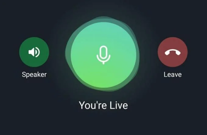 Telegram通話按鈕