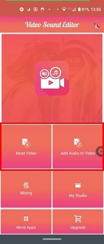 Audio van een Android-video verwijderen