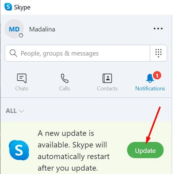 끝점과 통신하는 Skype 오류 수정