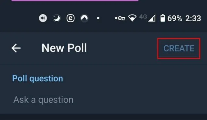 Configurer un quiz dans Telegram