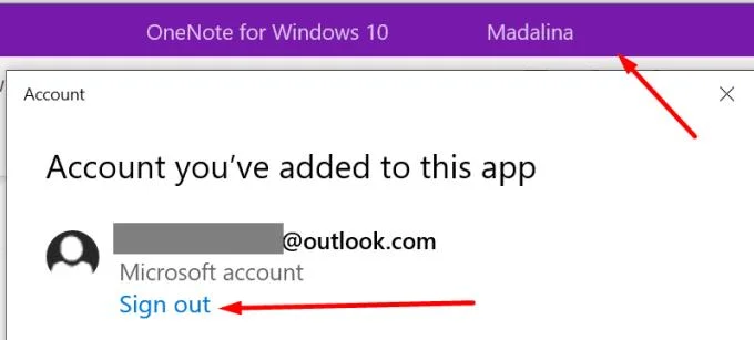 Corregir el error de OneNote 0xE401065D, 0xE000145C, 0xE4010640
