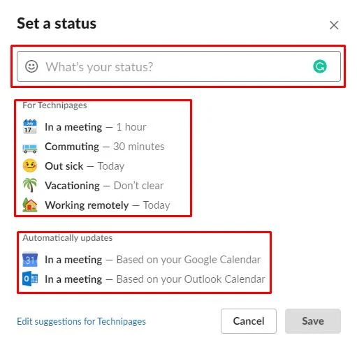 Slack: jak skonfigurować swój status