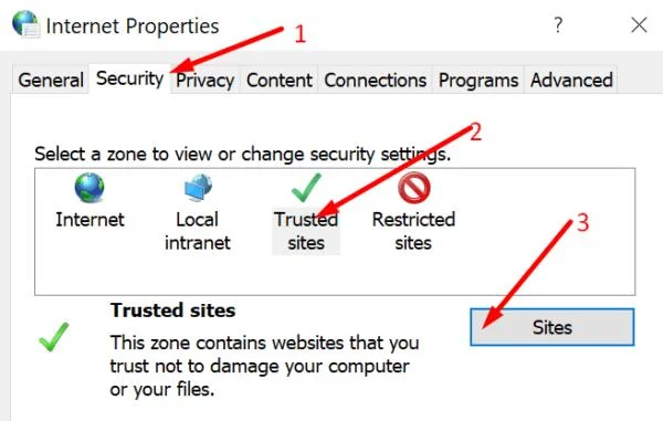 IE/Edge: Treść została zablokowana, nieprawidłowy certyfikat bezpieczeństwa