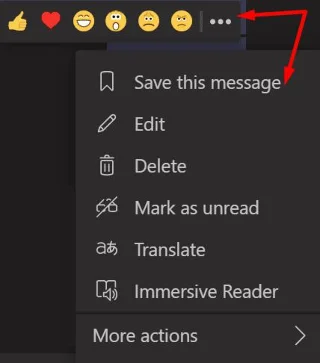 Microsoft Teams：如何為消息添加書籤