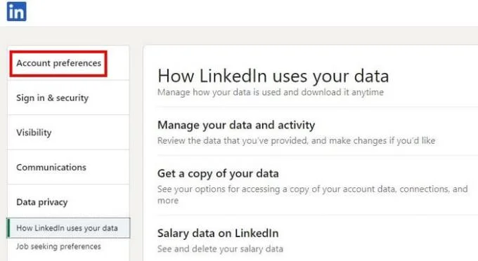 Jak zamknąć swoje konto LinkedIn LinkedIn
