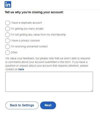 Jak zamknąć swoje konto LinkedIn LinkedIn