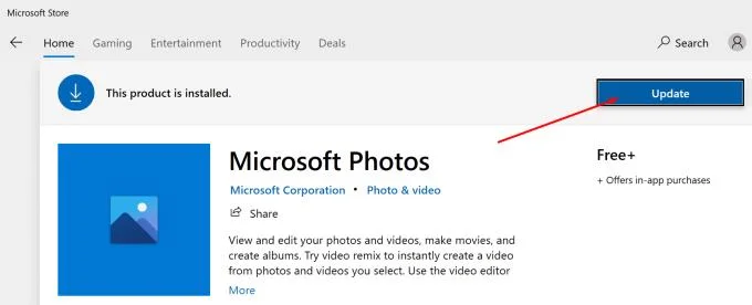 Microsoft Photos ulega awarii podczas importowania z iOS