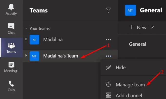 Microsoft Teams：如何禁用評論和回复
