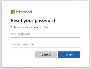 Jak zresetować hasło Microsoft