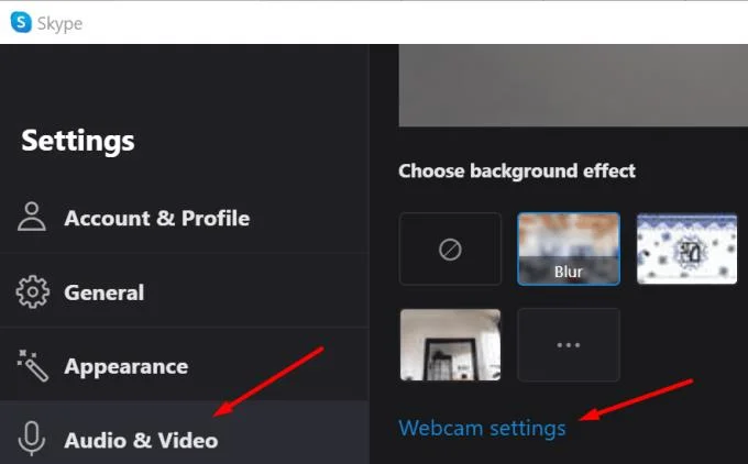Como consertar o vídeo do Skype em preto e branco