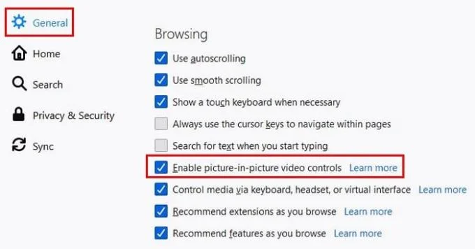Picture-in-Picture-modus in Firefox: hoe u deze inschakelt?