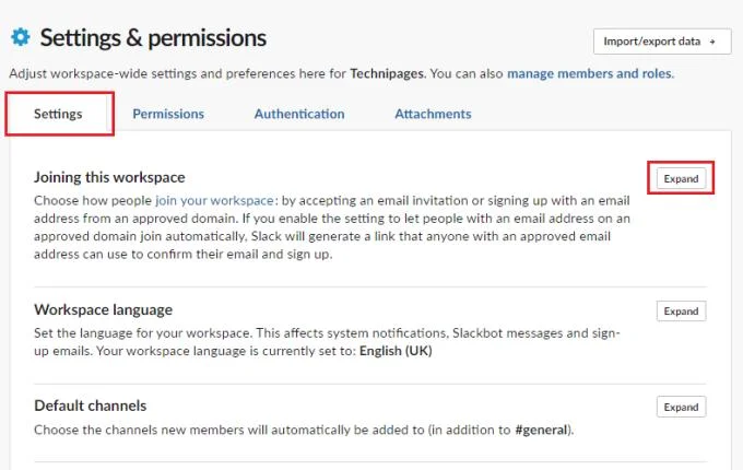 Slack: jak skonfigurować sposób, w jaki ludzie mogą dołączać do przestrzeni roboczej