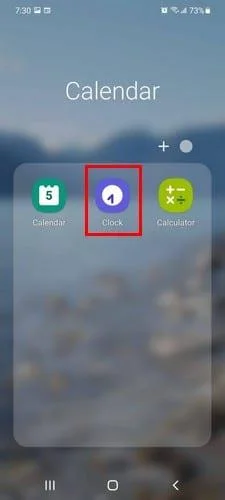 Réglez votre alarme sur le Samsung Galaxy S21